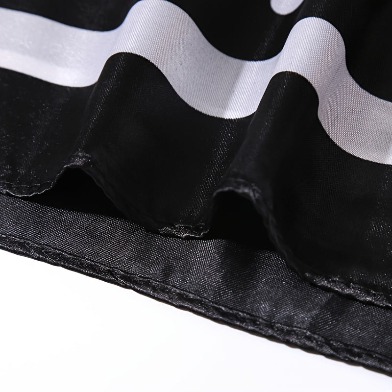 Lightweight Satin Polka Dot Scarf 88.9cm Square Faux Silk Fashion Accessory