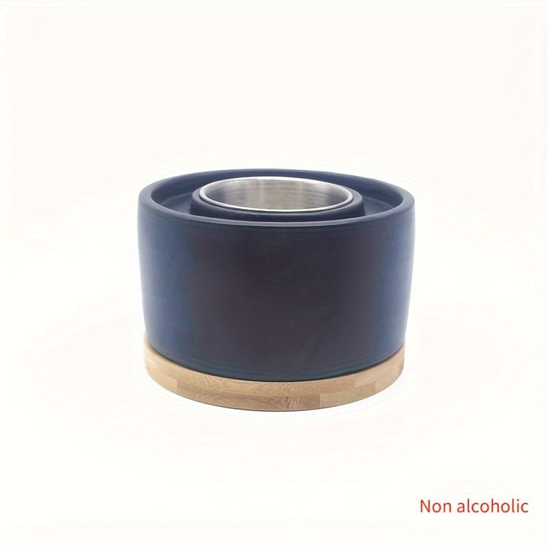 Stainless Steel Tabletop Fire Pit Smokeless Indoor Outdoor Fireplace Bowl