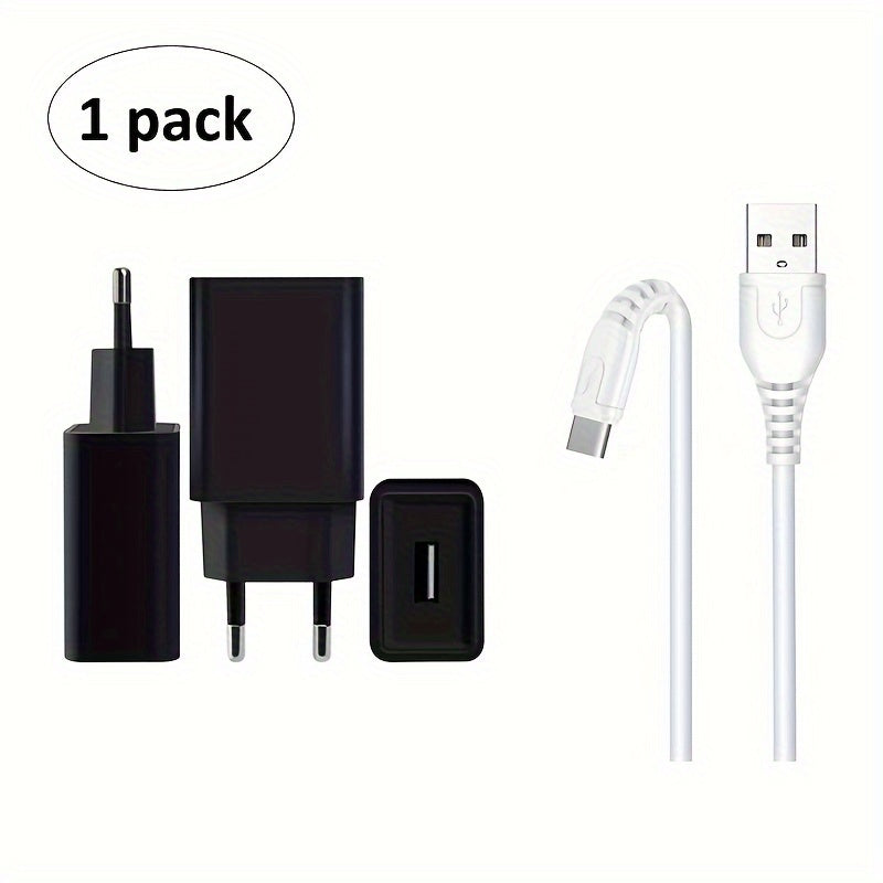 Universal 10W USB Wall Charger Compact 5V2A EU Plug Portable Power Adapter