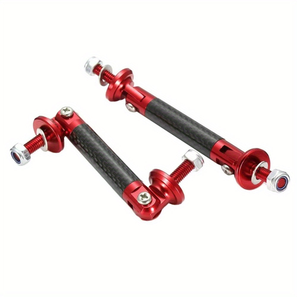 Universal Car Front Rear Bumper Lip Protector Support Bar Kit