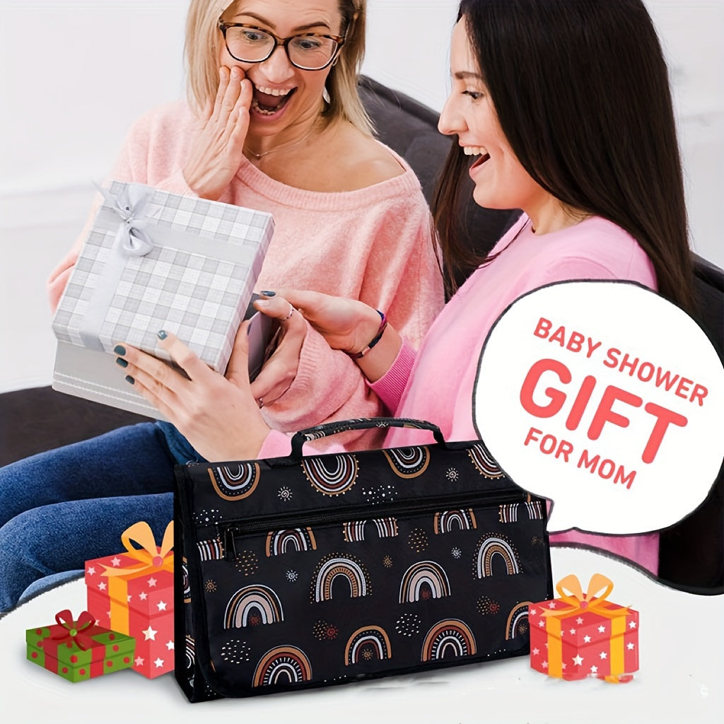 Waterproof Portable Changing Pad for Kids Outdoor Black