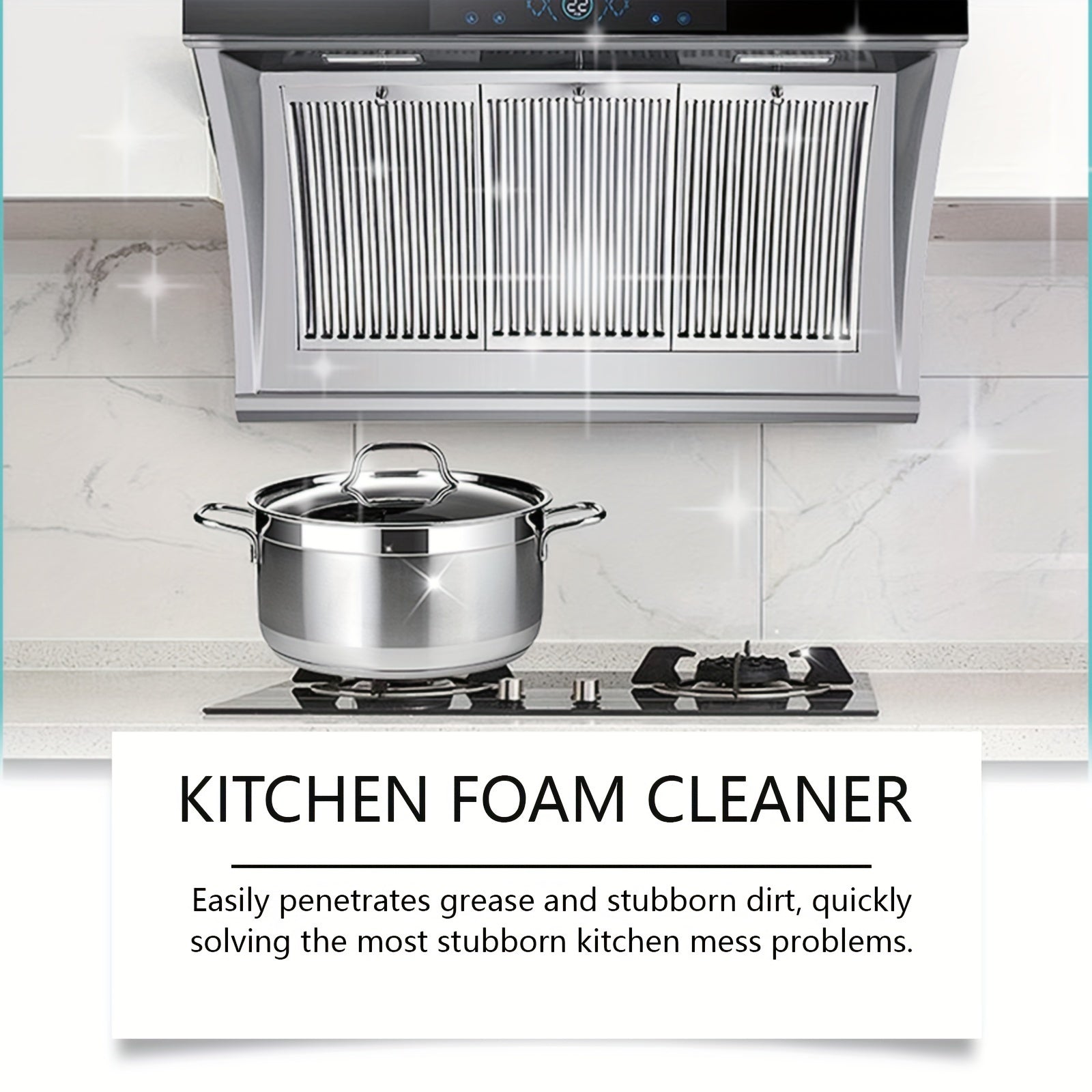 Limonli Oshxona Ko'pik Tozalagichi: Pishirish yuzasi va asboblar uchun mukammal, qoldiq qoldirmaydi va yuzalarni parlatadi