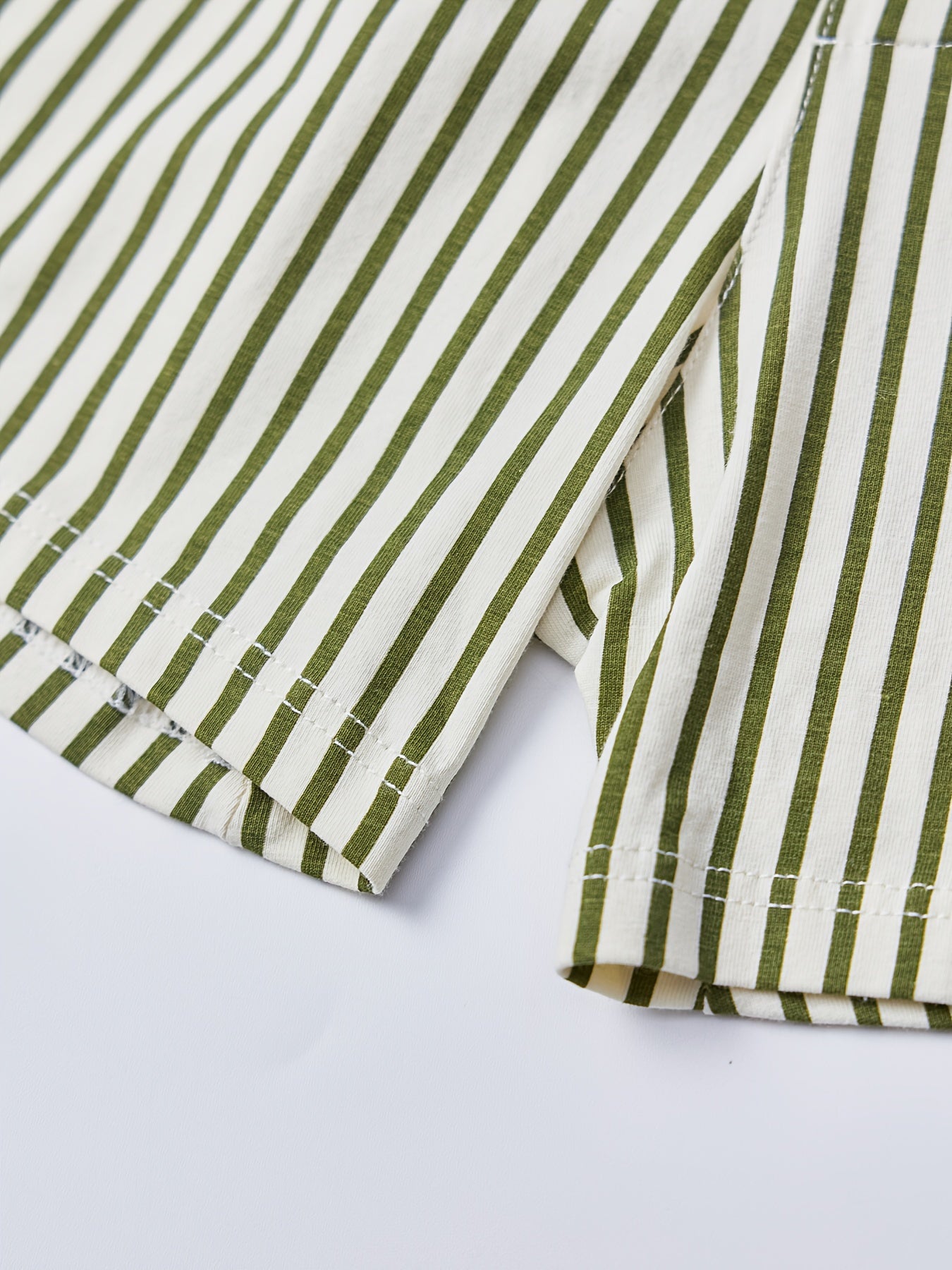 Men's Cotton Blend Striped Boxer Briefs Set of 5 Breathable Comfortable Underwear