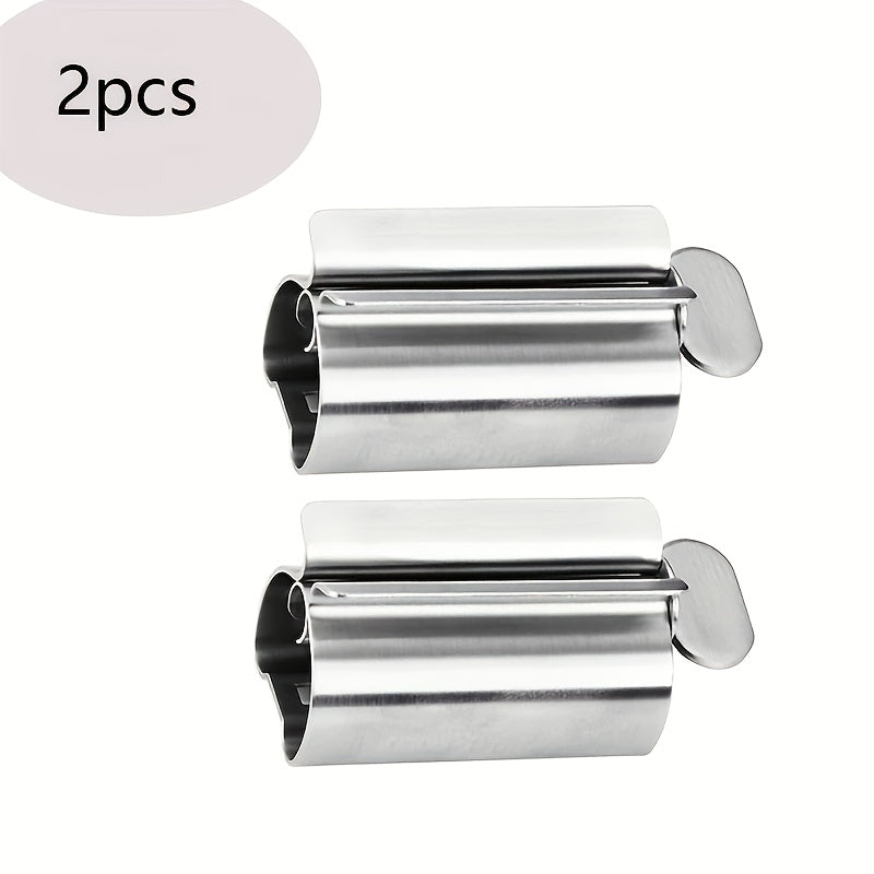 Stainless Steel Toothpaste Squeezer Manual Tube Wringer Pack of 1-4