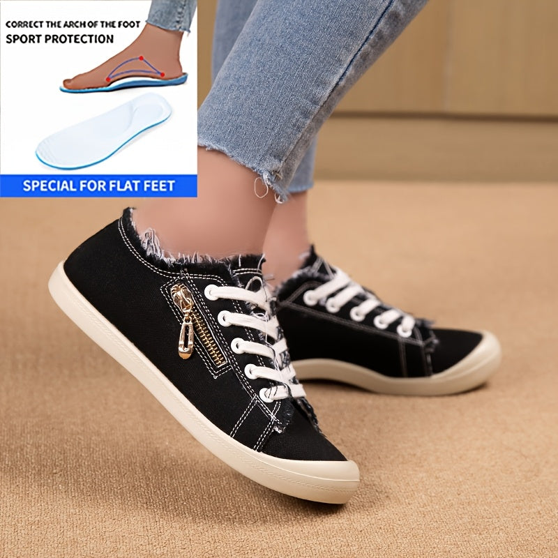 Unisex Spring Fleece Casual Flat Sports Shoes for Students