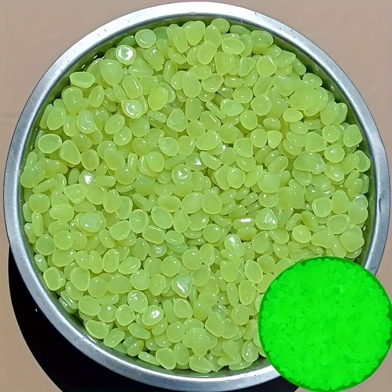 100 Luminescent Aquarium Stones for Fish Tank Landscaping 100 Pieces