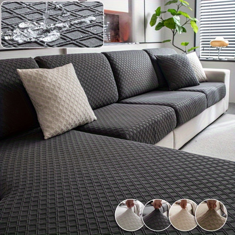 Waterproof Sofa Cover Non-Slip Machine Washable Pet-Friendly for Armchairs and Sectionals