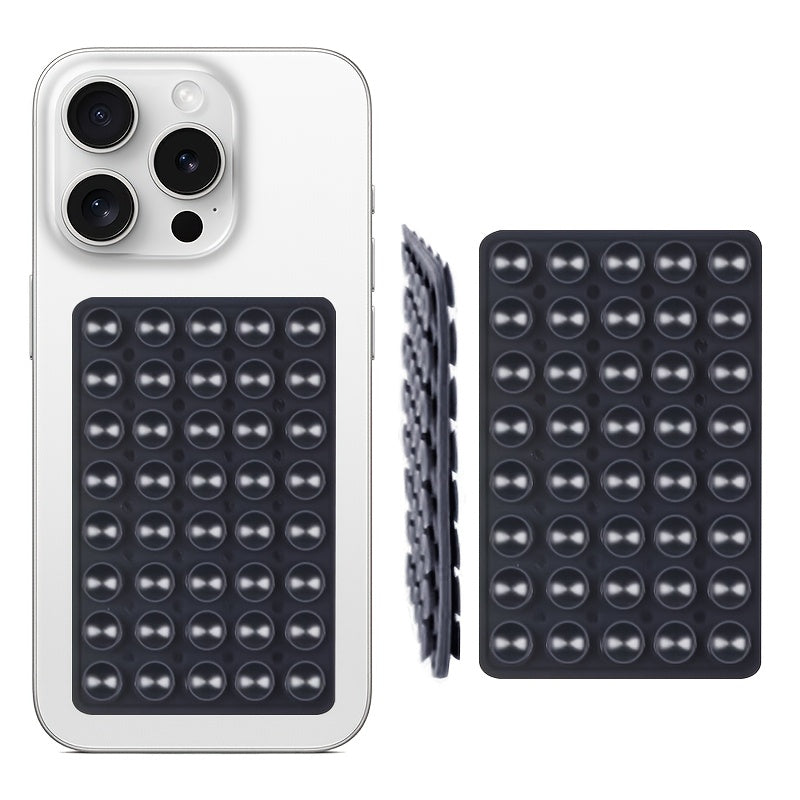 Soporte para teléfono con ventosa de silicona de doble cara para iPhone y Android