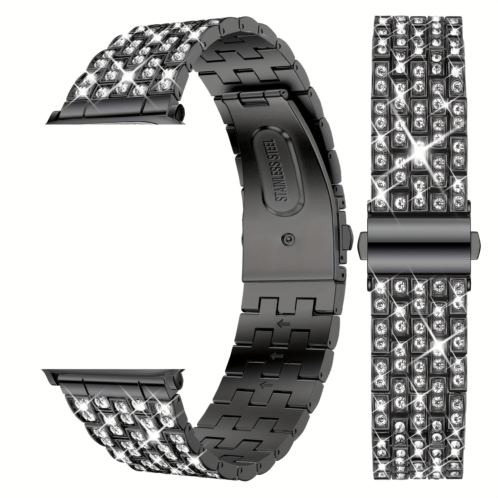 LUOHIA блестящий и красивый браслет для iWatch, подходит для Ultra Series 1-10 и SE.