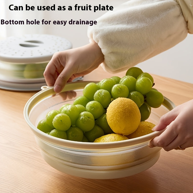 Silicone Microwave Splash Guard with Ventilation and Steam Holes Heat-Resistant Dishwasher Safe