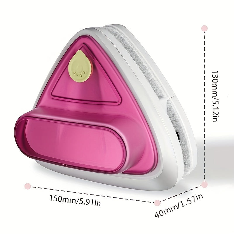 Yirik suv tanklari uchun innovatsion ikki tomonlama magnit squeegee, baland binolarni tozalash, uy parvarishi uchun mukammal, mustahkam plastikdan tayyorlangan, samarali suv chiqarish tizimi mavjud.