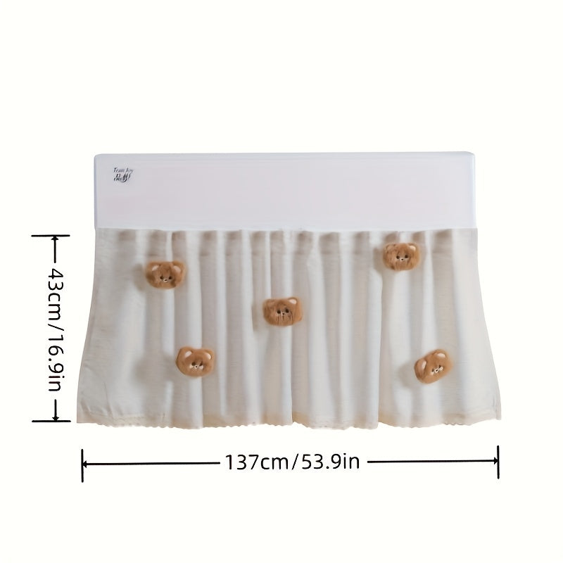 No Power Windshield Dust Cover for Adjustable Air Conditioner Units, Maternity and Factory Use