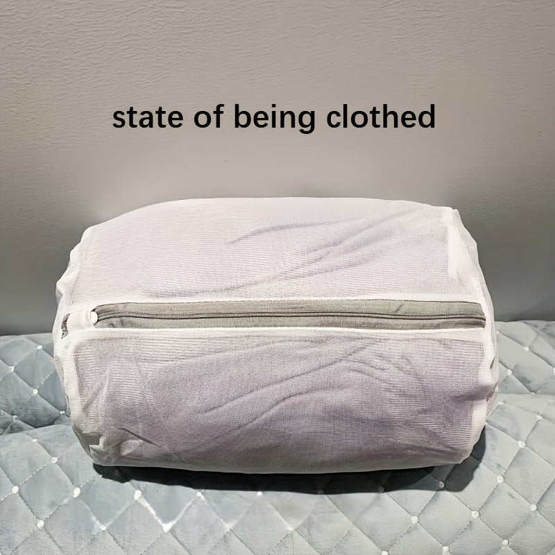 Uniseks polyester kir yuvish sumkasi, tishli, ketyapti va bustlar uchun