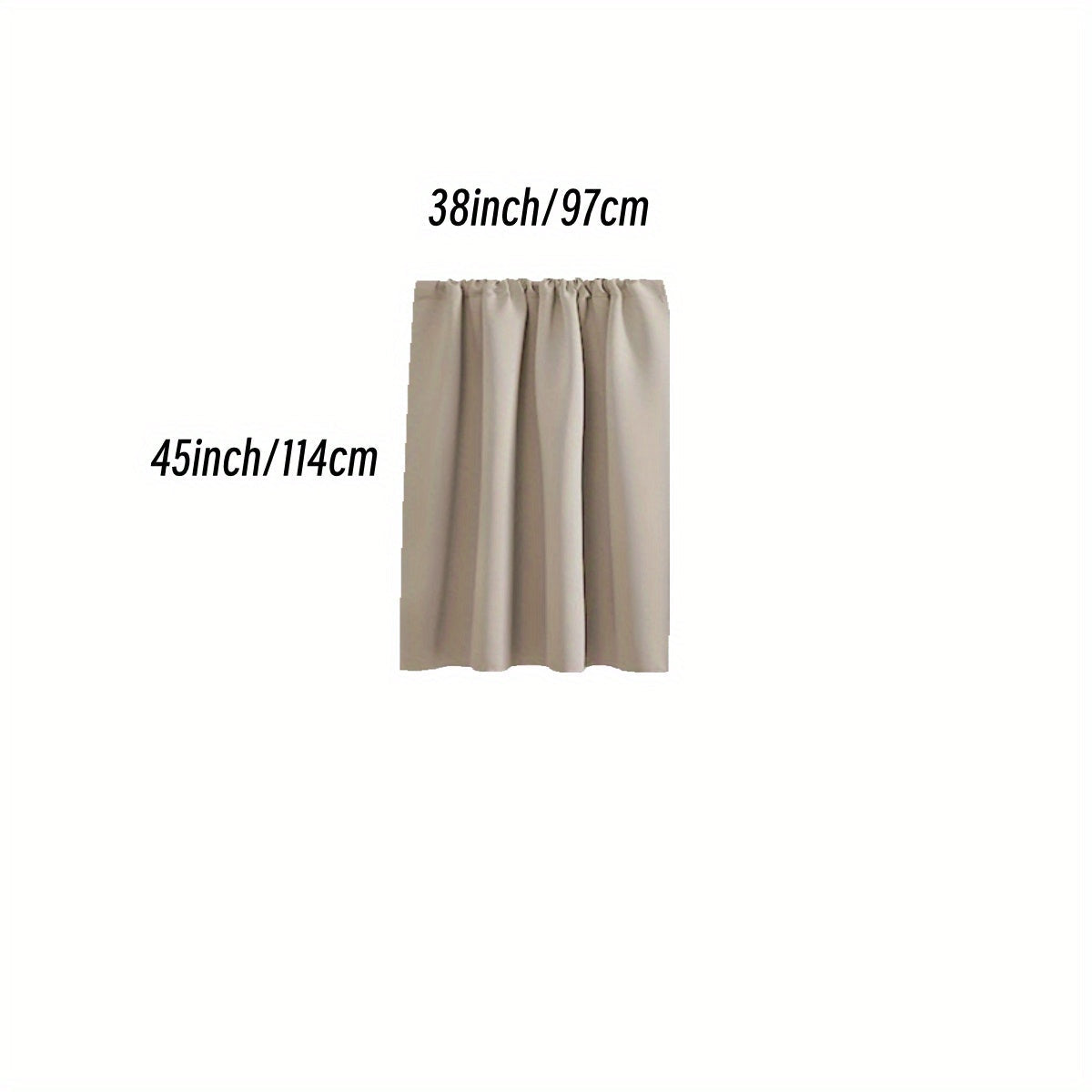 Insulated Blackout Curtains for Bedroom Room Darkening Noise Reduction 1PC