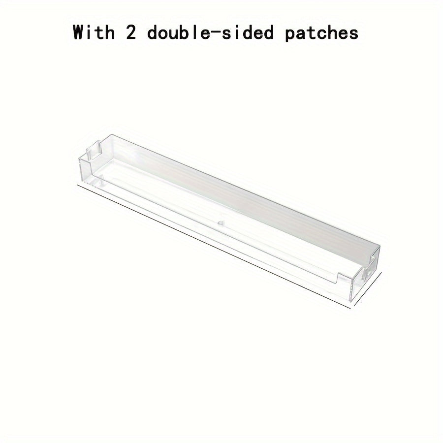 1/3 Transparent Suspended Wall Organizer for Hair Accessories and Glasses Storage