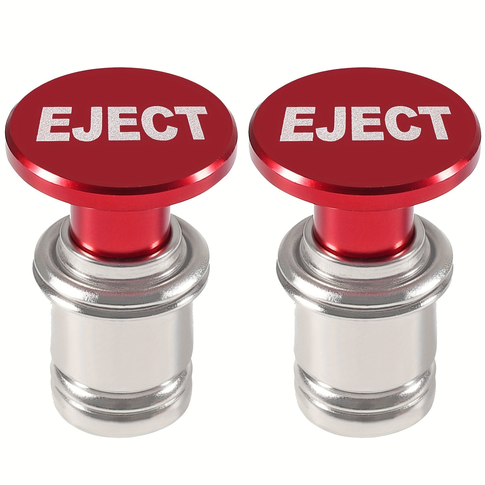 2 Pieces Car Fire Missile Eject Panic Button 12V Lighter Plug Auto Accessories