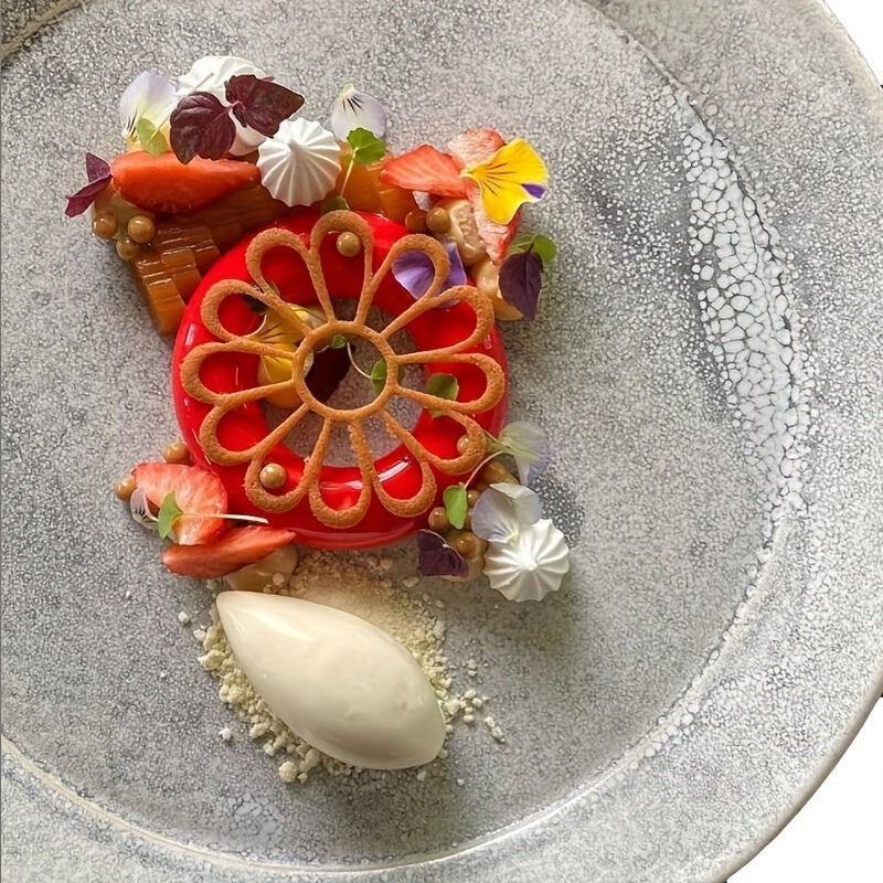 Silicone Lace Mold for Flower Fondant Cake Decorations and Chocolate Toppers