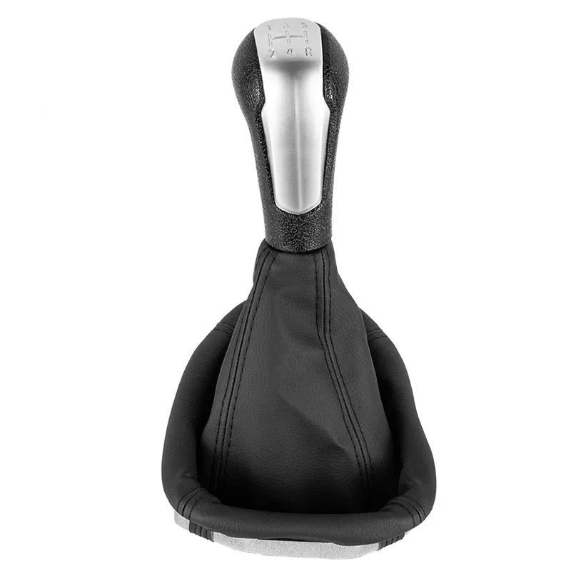 Car Gear Shift Knob Lever Gaiter Cover ABS Chrome 5 Speed Manual