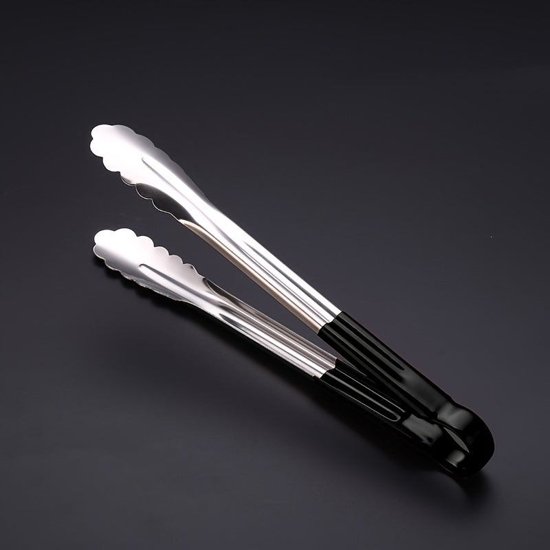 Stainless Steel Kitchen Tongs for BBQ and Serving Non-Slip Multi-Functional