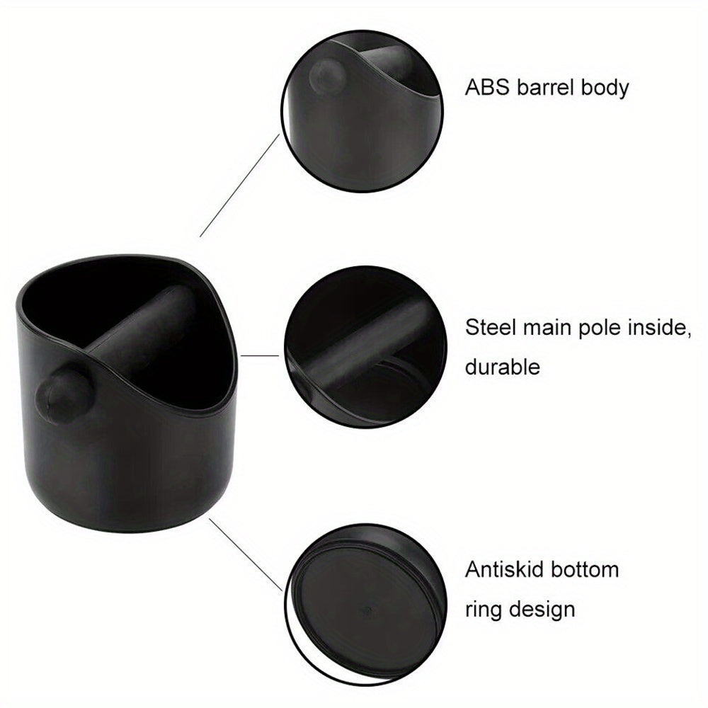 Cajón de café con amortiguador, base antideslizante y agitador desmontable