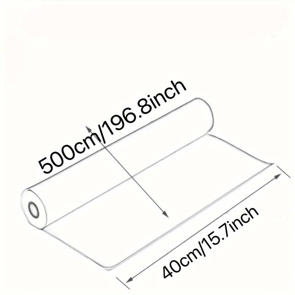Glass Film Roll for PVC Glass Decoration 39.88cm x 99.82cm Electrostatic Adhesive