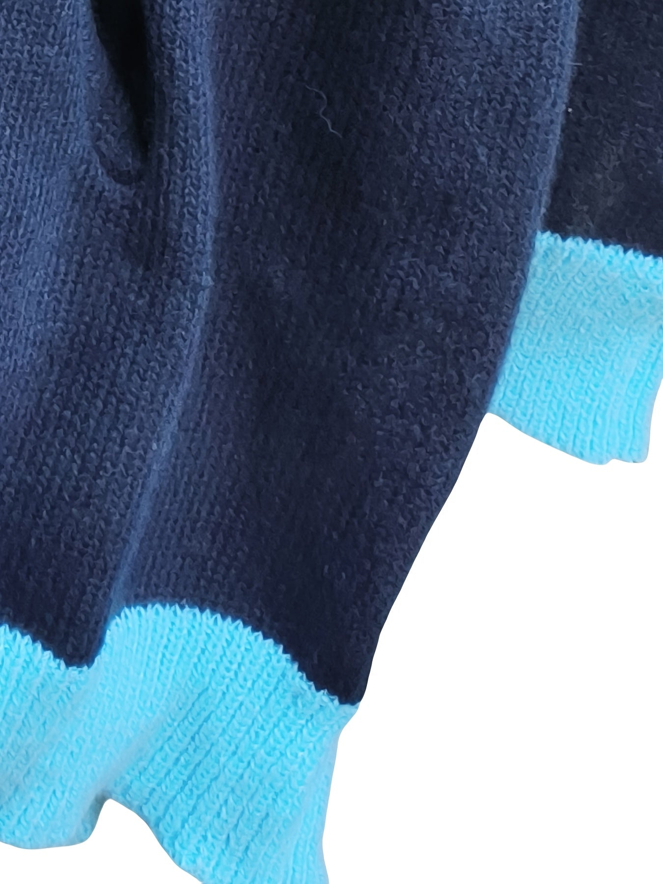 Abrigo de punto con capucha y patrón geométrico para mujer talla grande, suéter, abrigo, otoño e invierno, manga larga