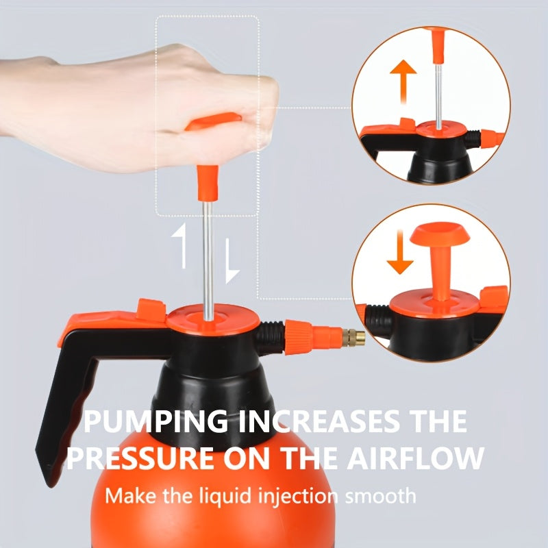Large Capacity Hand Press Water Sprayer 2L/3L Adjustable Garden and Household Use