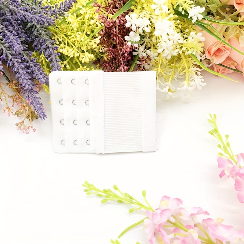 3-Piece Set of Mixed Color Bra Extenders and Adjustable Straps for Women