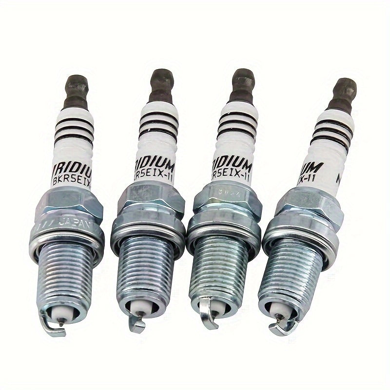 4PCS Spark Plugs Compatible with Various Vehicles, Iridium, 4PCS