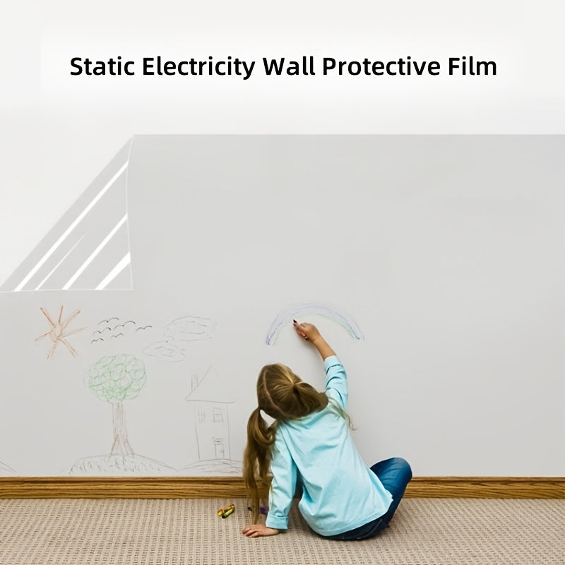 Electrostatic Wall Protector Film Reusable Self-Adhesive PVC Contact Paper