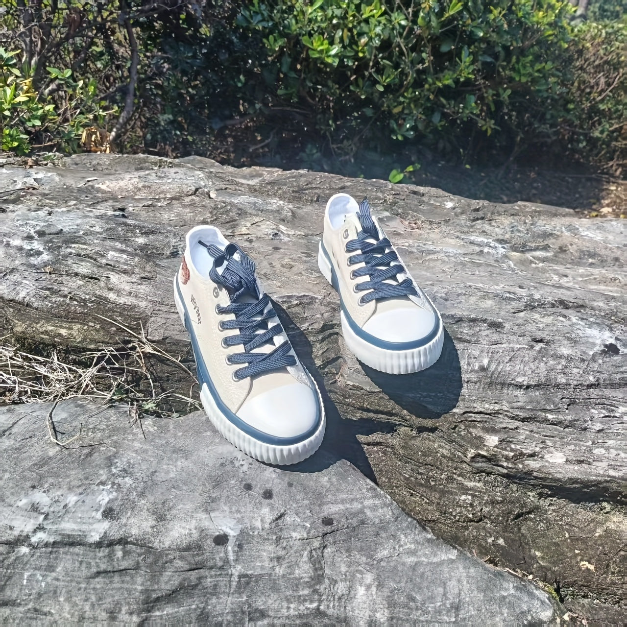 Women's Casual Vintage Fabric Flat Shoes With Cartoon Pattern