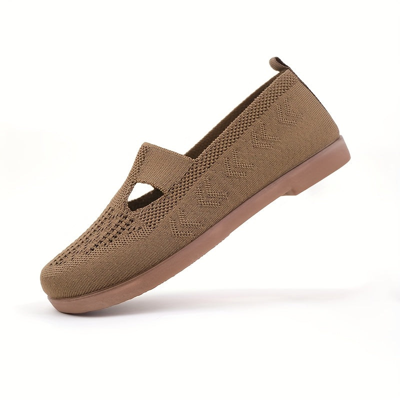 Women's Slip-On Casual Shoes All-Season Fabric Low Top Comfort Sneakers