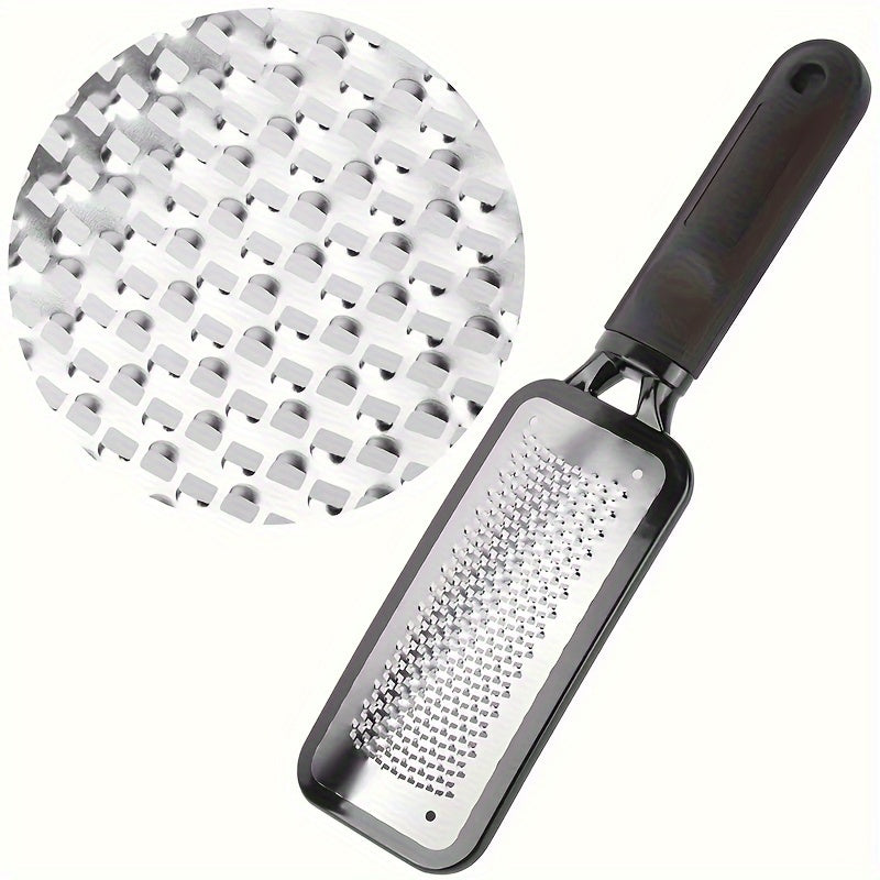 Set of 3 Stainless Steel Foot Files for Callus Removal and Foot Care in Wet or Dry Conditions