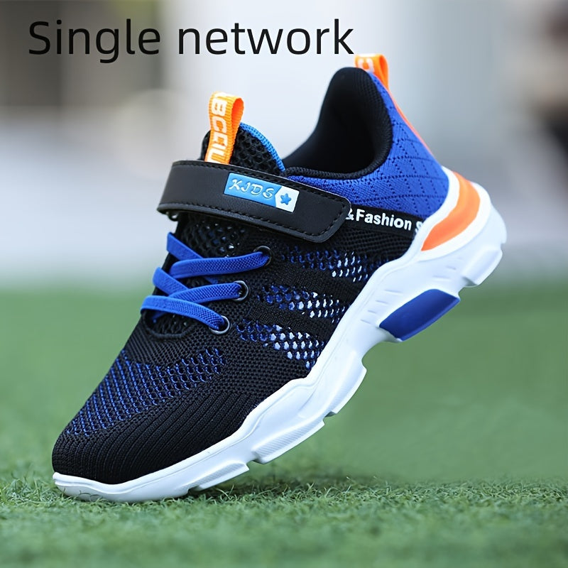 Мужские дышащие сетчатые кроссовки для возрастных групп до 14 лет с застежкой-кисточкой и подошвой из ЭВА