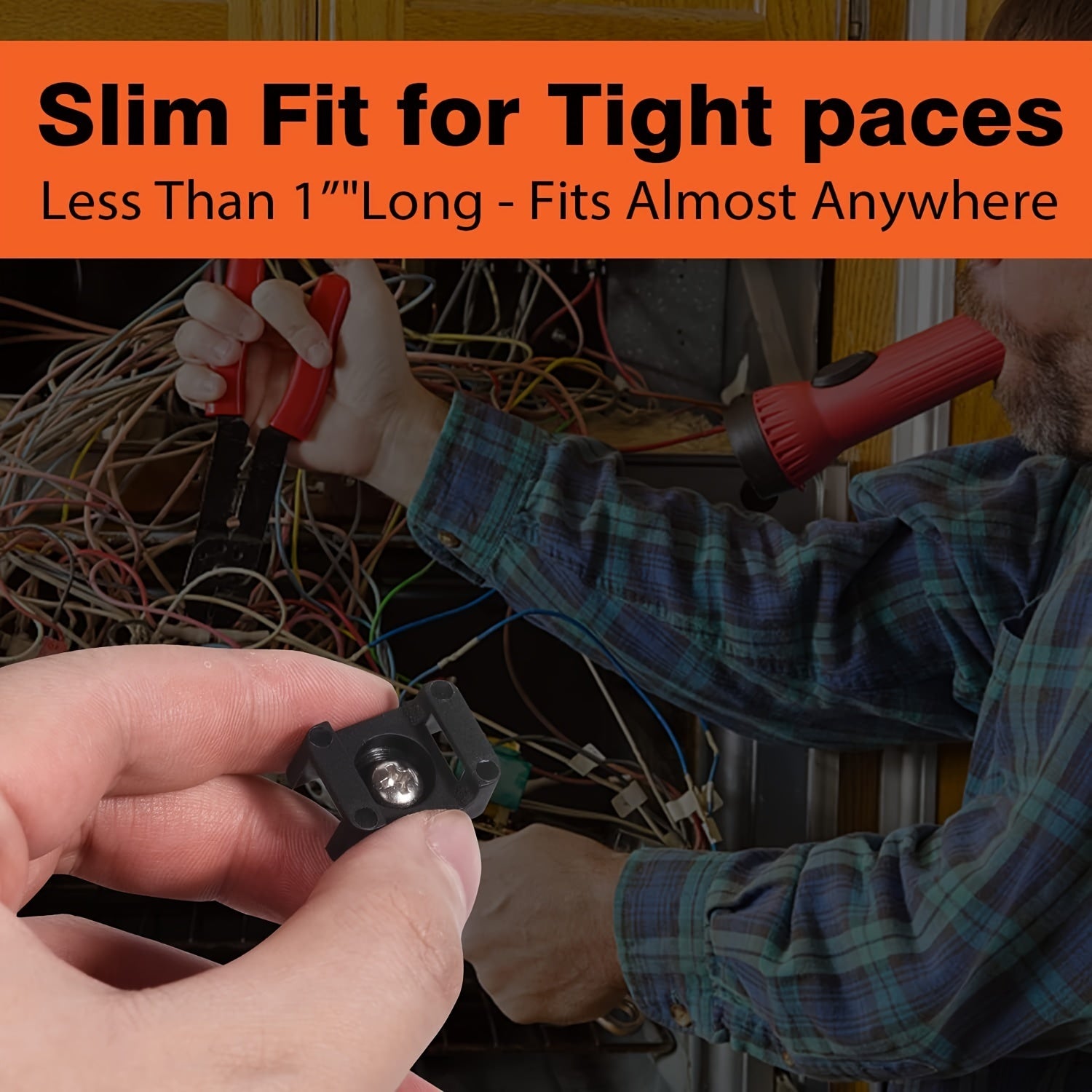 Ofis, uy, bog' uchun 100 ta qora zip-tie asosli otlar, kabellarni mahkamlagichlar