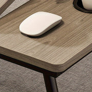 Escritorio plegable multifuncional con niveles ajustables, portavasos, patas antideslizantes en negro o blanco