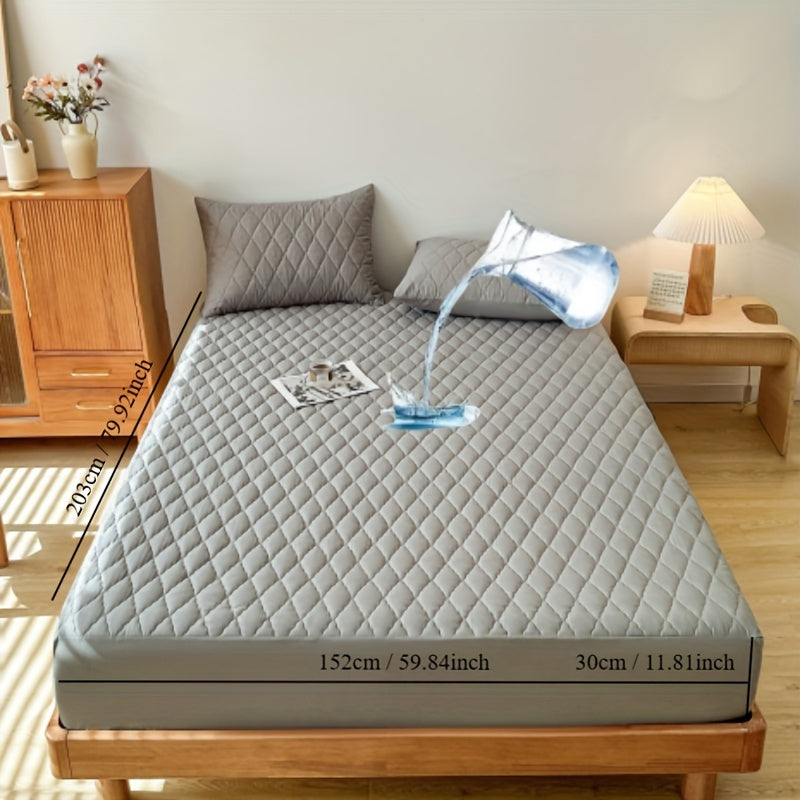 Breathable Waterproof Polyester Mattress Cover for Dormitory and Bedroom