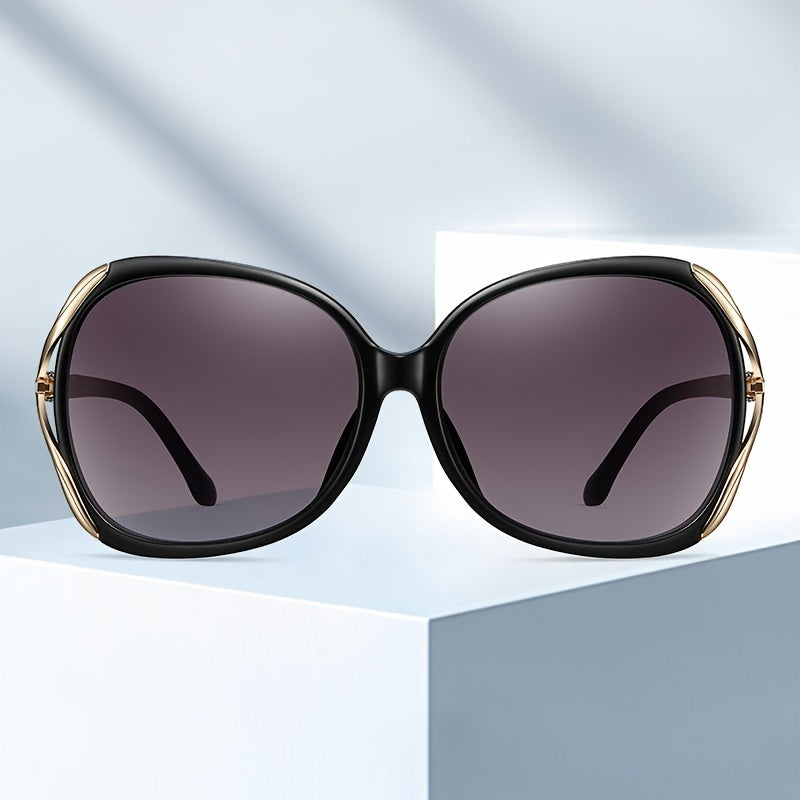 Gafas deportivas para mujer con montura grande de policarbonato y lentes antirreflejos para escalada