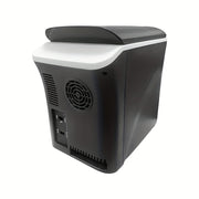 Портативный автомобильный холодильник на 7,5 л, DC 12 В, компактный охладитель, горячий и холодный, для путешествий