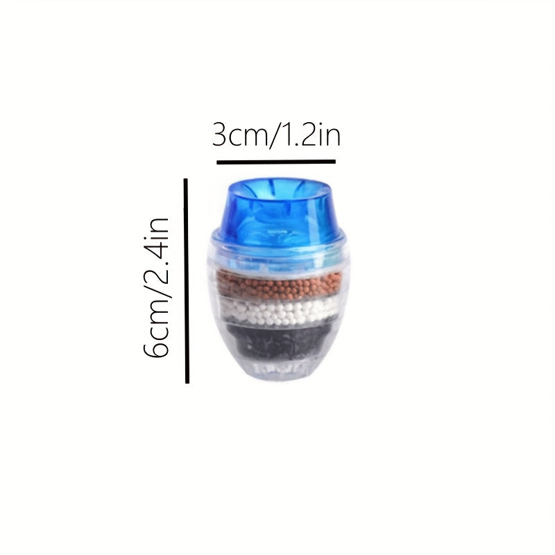 5-Layer Activated Carbon Faucet Water Filter for Kitchen and Bathroom
