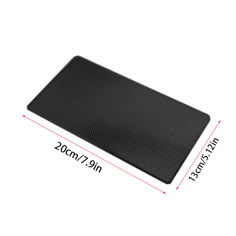 Universal Non-Slip Sticky Mat for Car Dashboard Phone Key Holder 200x130mm