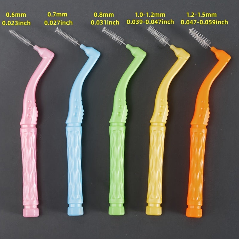 10pcs Dental Interdental Brushes for Teeth Cleaning and Orthodontics