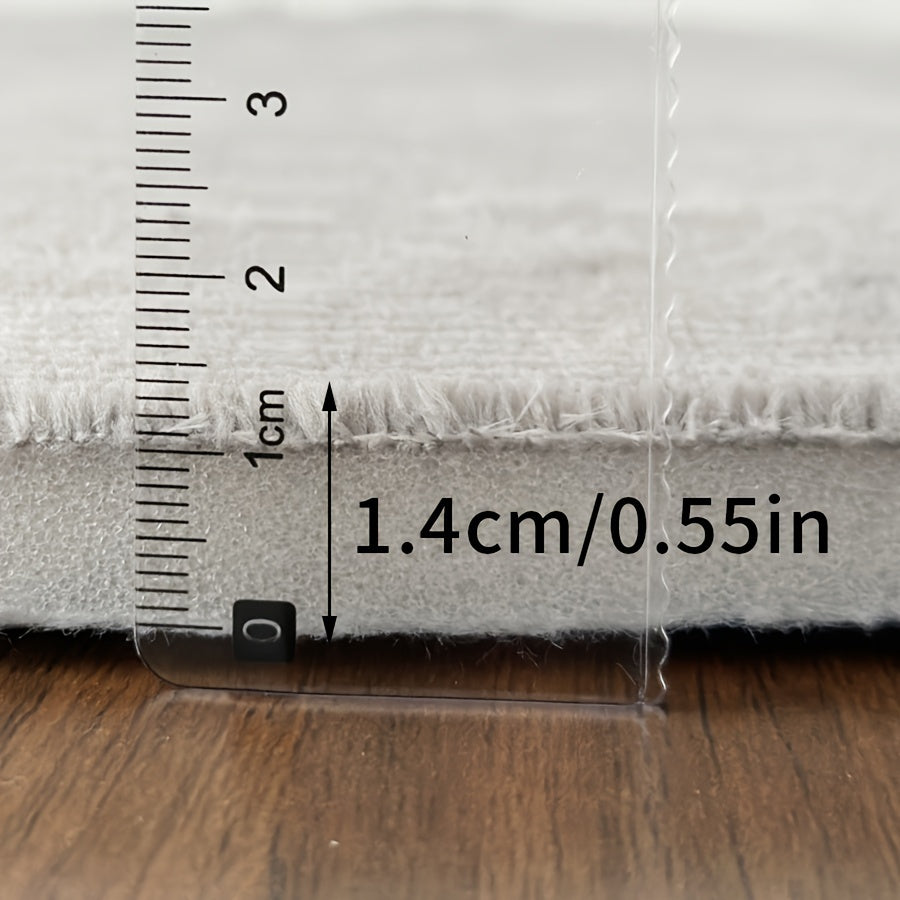 Thick Plush 25D Sponge Bath Mat Non-Slip Absorbent for Shower Kitchen Bedroom