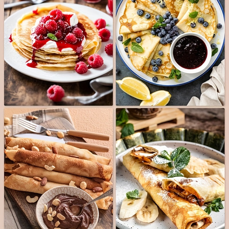 Electric pancake maker 25cm non-stick non-electric high power for breakfast