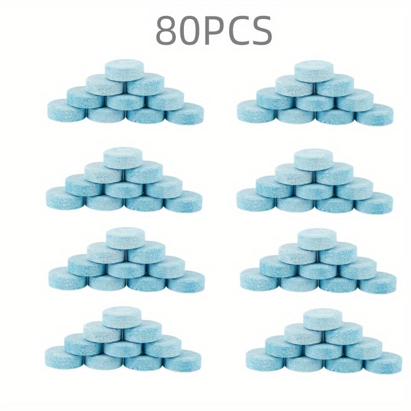 Твердые таблетки-очистители для автомобиля, кухни, окон, стекол и унитазов