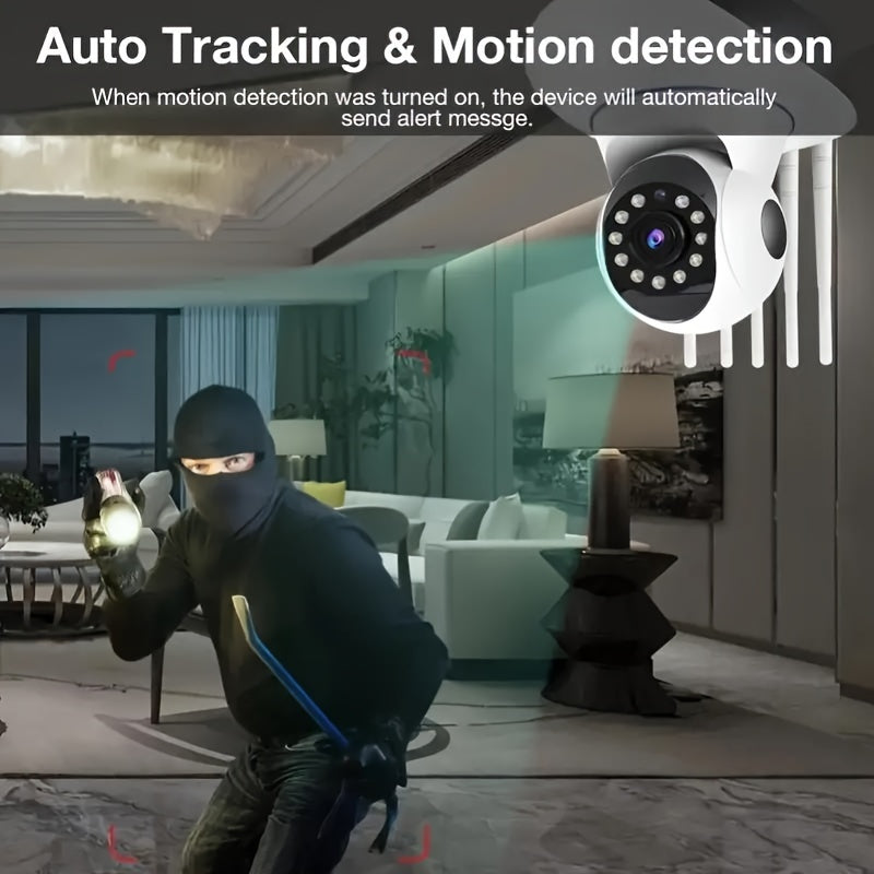 Wireless Indoor PTZ Security Camera with Two-Way Audio 1080P HD WiFi