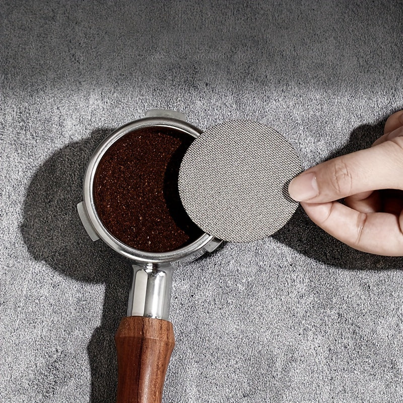 Stainless Steel Espresso Puck Screen Reusable 51mm for Coffee Machines