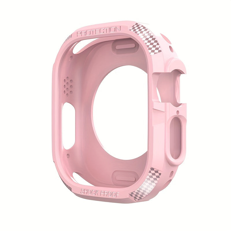 Rugged TPU Smartwatch Case for Apple Watch Series 2-9 and SE Lightweight Shockproof Cover