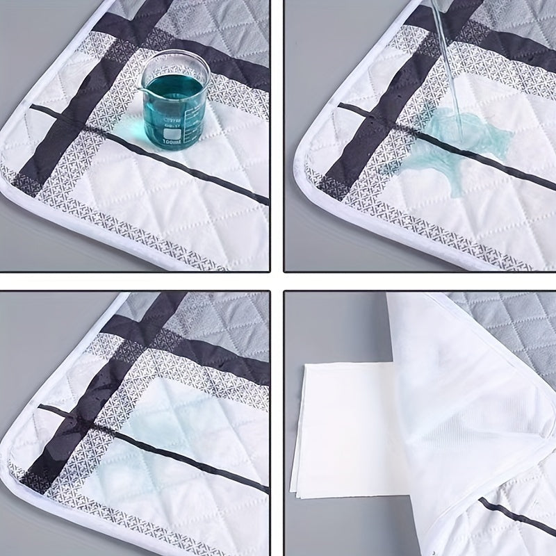 Qurilmaydigan, takror foydalaniladigan inkontinensiya padlari, qovoq naqshli, yumshoq nafas oladigan material