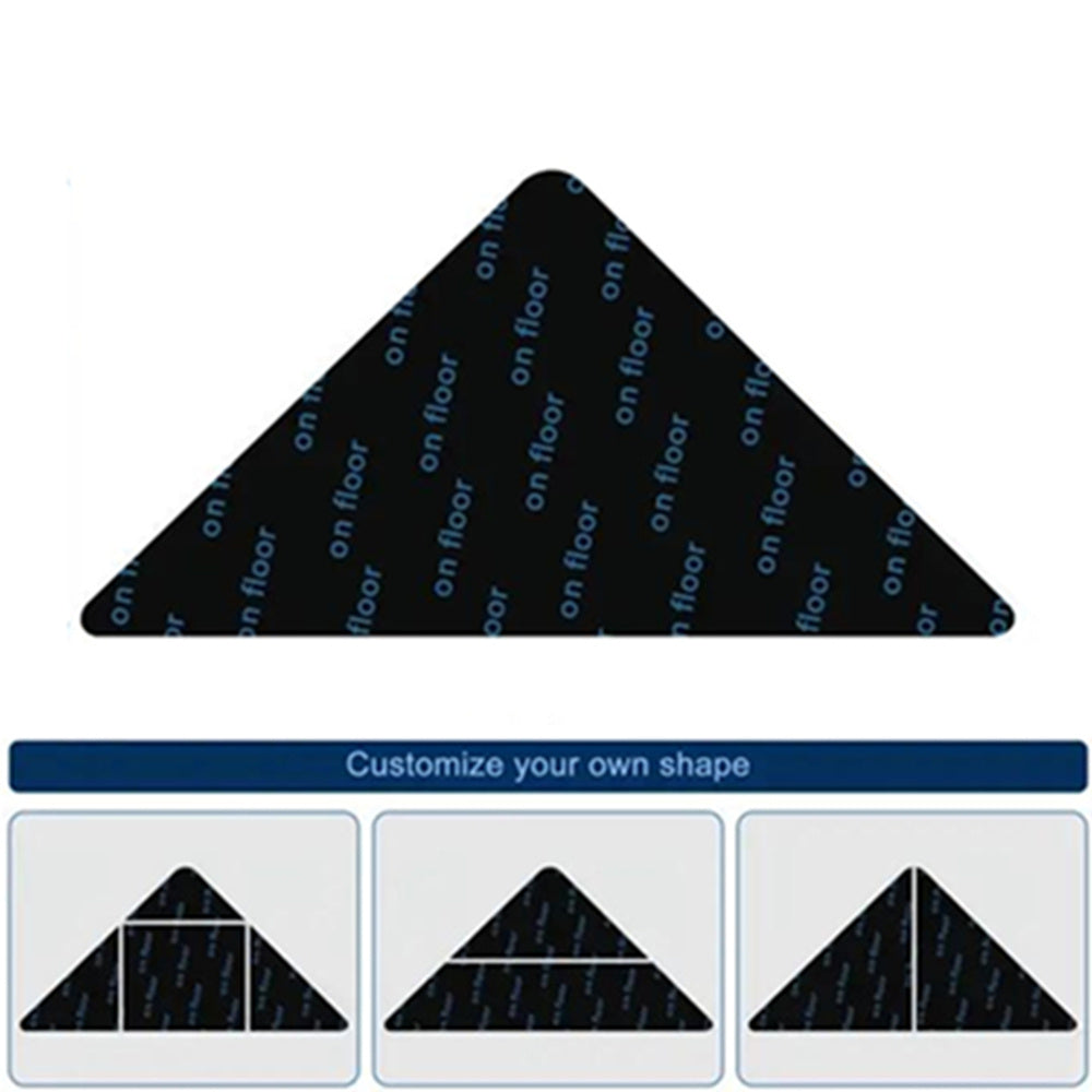 Non-Slip Carpet Grippers Stickers Sets for Tile and Wood Floors